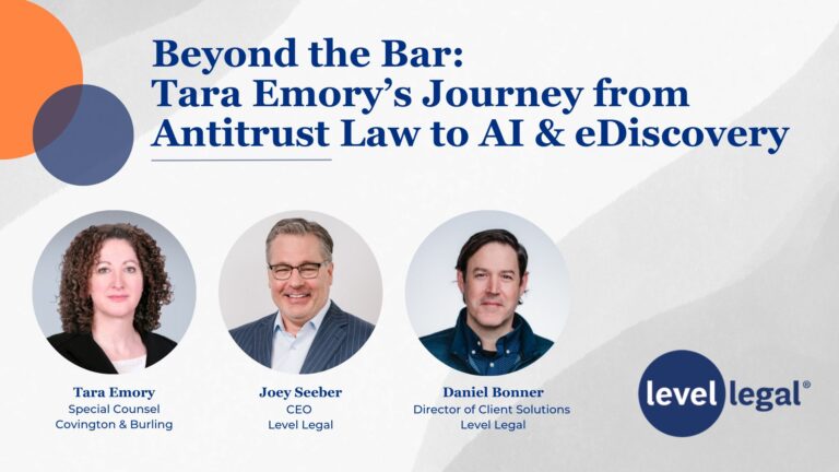 Beyond the Bar: Tara Emory’s Journey from Antirust Law to AI & eDiscovery