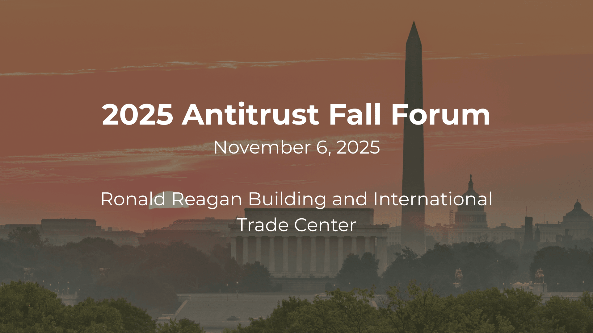 2025 ABA Antitrust Fall Forum logo