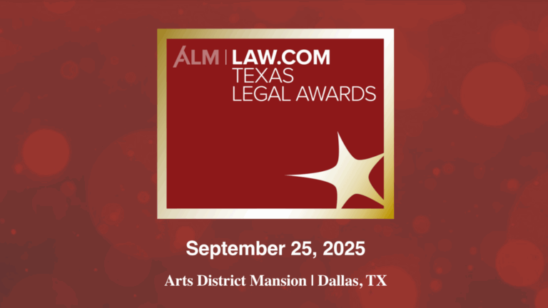 Texas Legal Awards – Dallas, TX