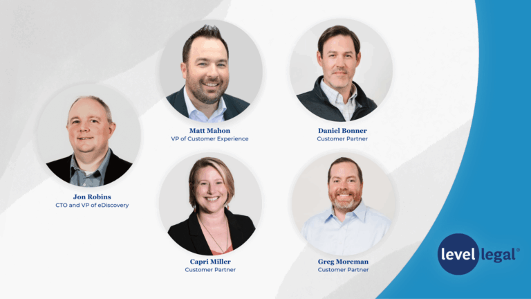 Level Legal Appoints Jon Robins as Chief Technology Officer and Vice President of eDiscovery